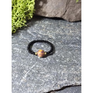 Howlit różowo-zielony – artystyczna kompozycja