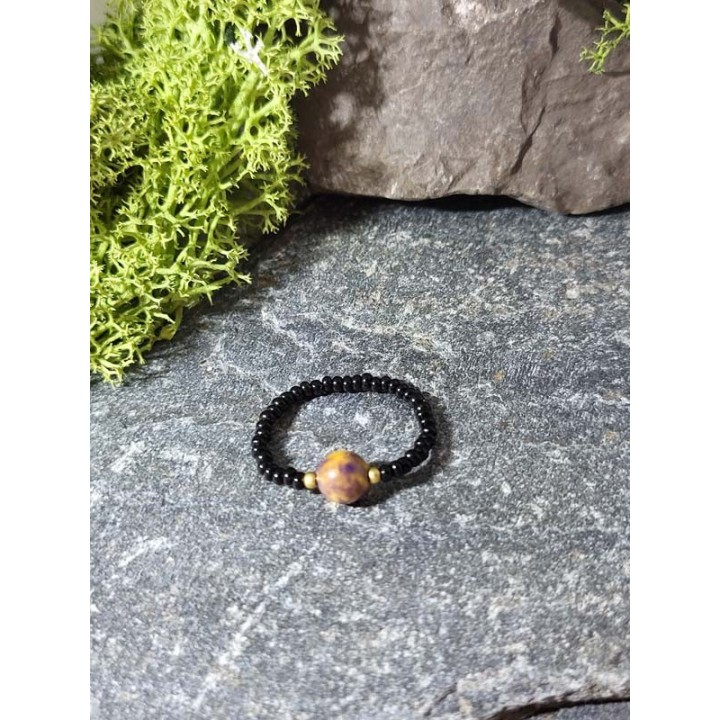 Howlit różowo-zielony – artystyczna kompozycja