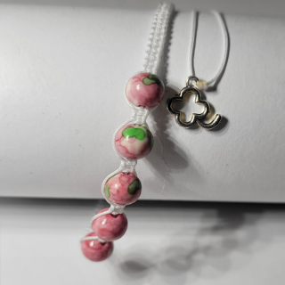 Elegancka bransoletka z naturalnym kamieniem Hoflit howlit