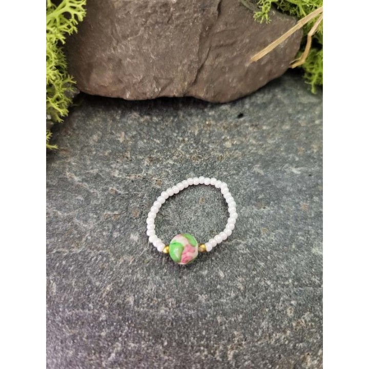 Howlit różowo-zielony – pastelowa elegancja