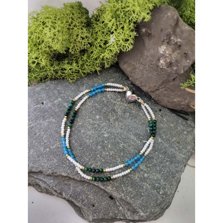 Apatyt & Malachit – podwójna harmonia natury