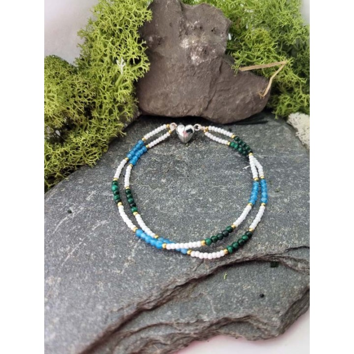 Apatyt & Malachit – podwójna harmonia natury