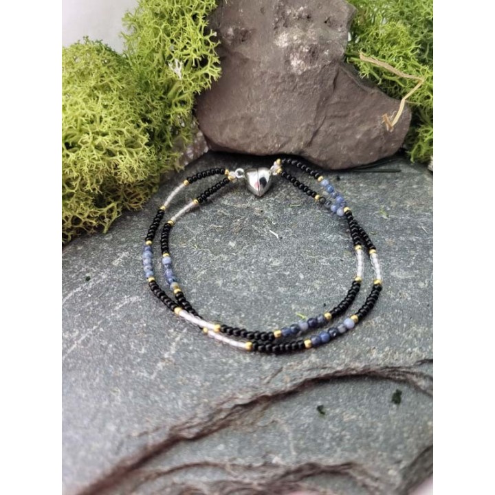 Dumortieryt & Kryształ Górski – podwójna harmonia błękitu