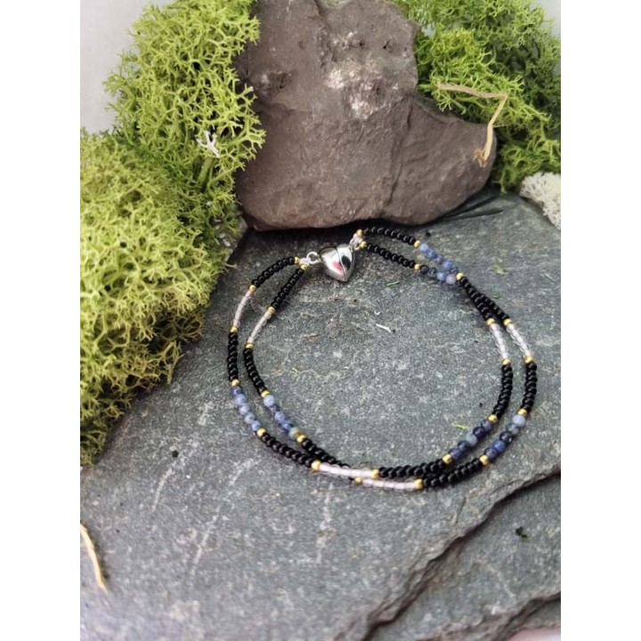 Dumortieryt & Kryształ Górski – podwójna harmonia błękitu