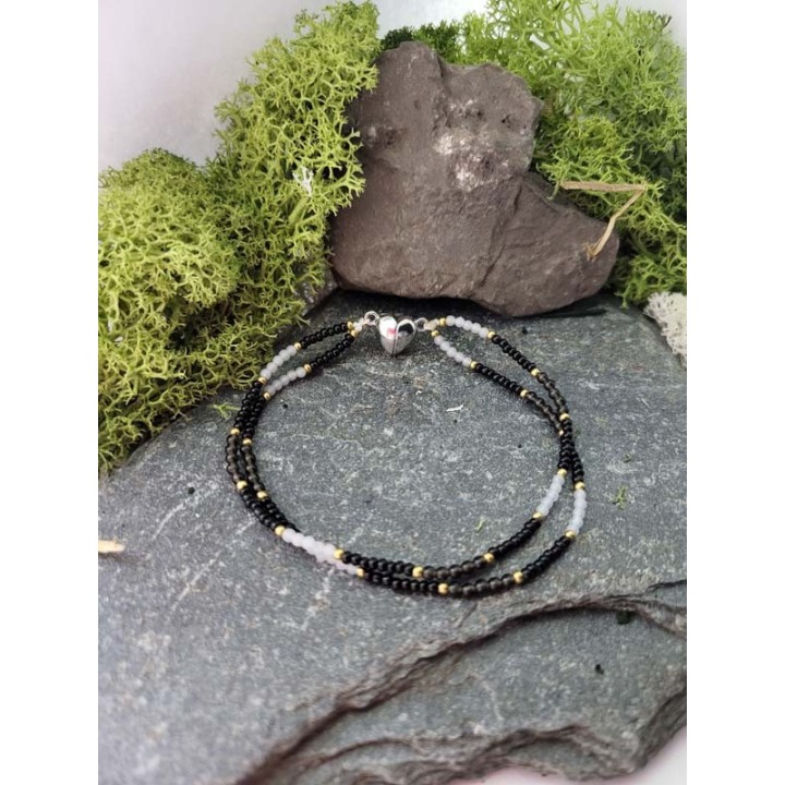 Obsydian & Kalcyt – podwójna siła kontrastu