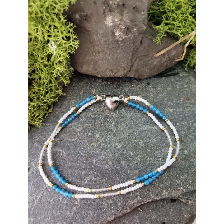 Apatyt & Kryształ Górski – podwójna czystość błękitu