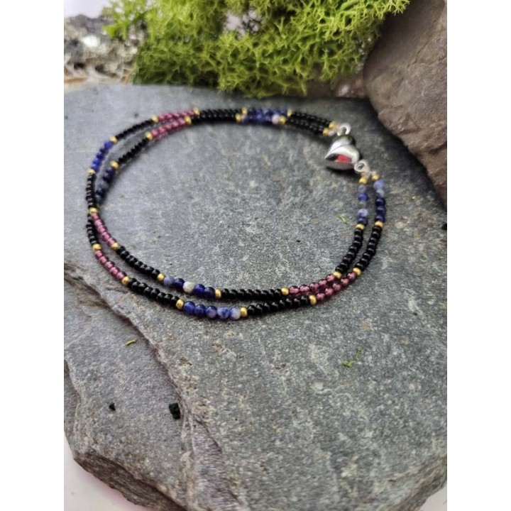 Granat & Sodalit – podwójna głębia koloru