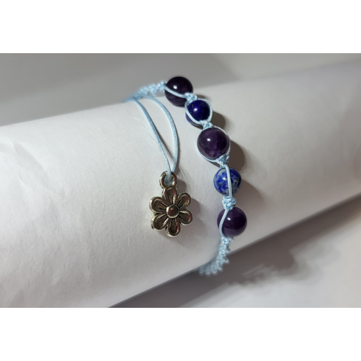 Ametyst i Lapis Lazuri - królewski vibe