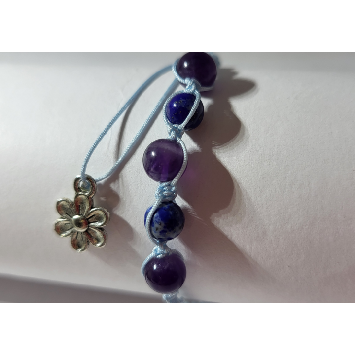 Ametyst i Lapis Lazuri - królewski vibe